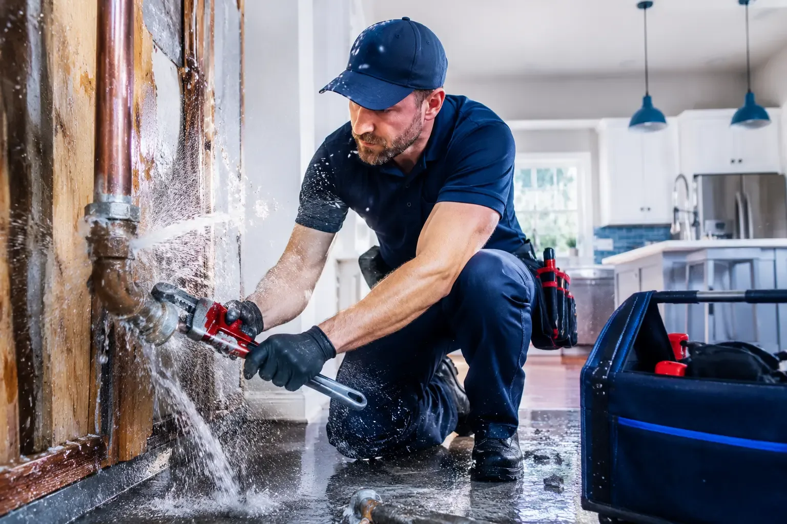 Local emergency pipe repair professionals in Helena, OK